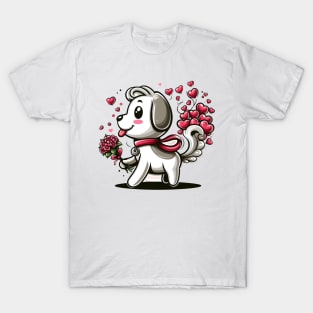 Valentine's Cartoon Delights T-Shirt T-Shirt